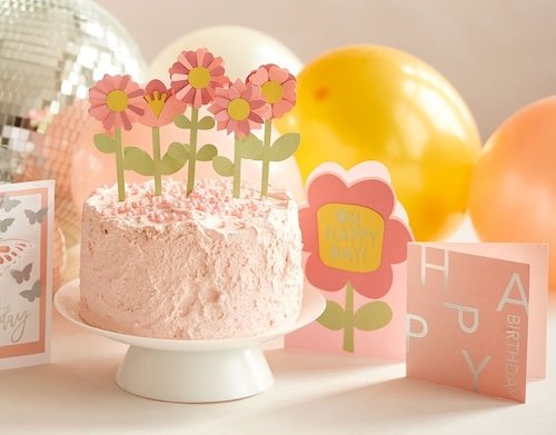 Floral Cake Toppers