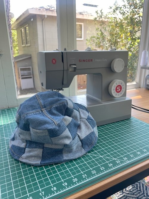 Recycling Denim with Singer Heavy Duty 4432 Sewing Machine