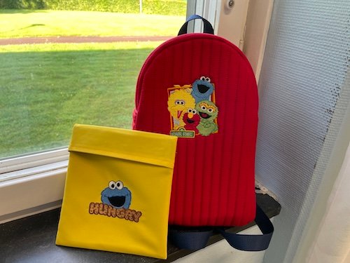 Craft Your Own Sesame Street Snack Bag